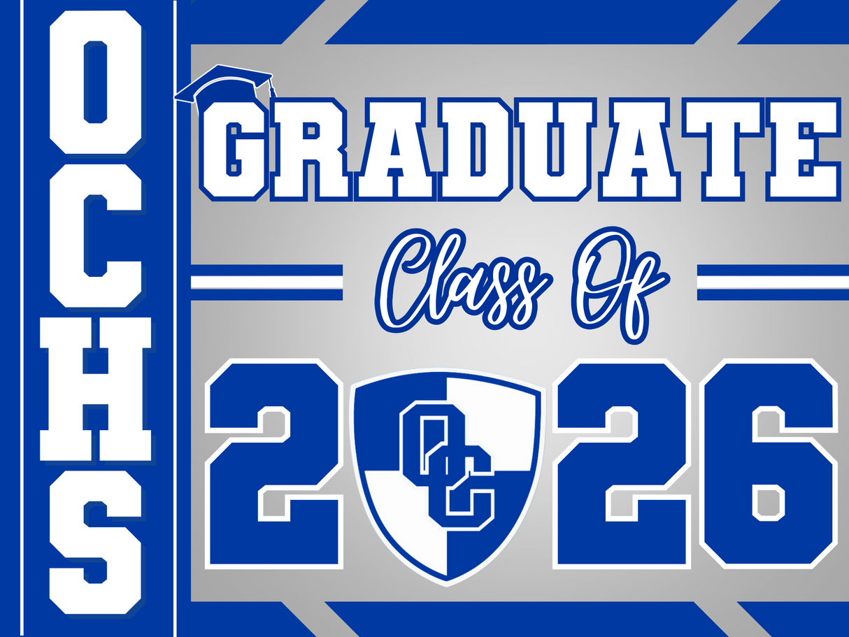 2026 Graduation Yard Sign