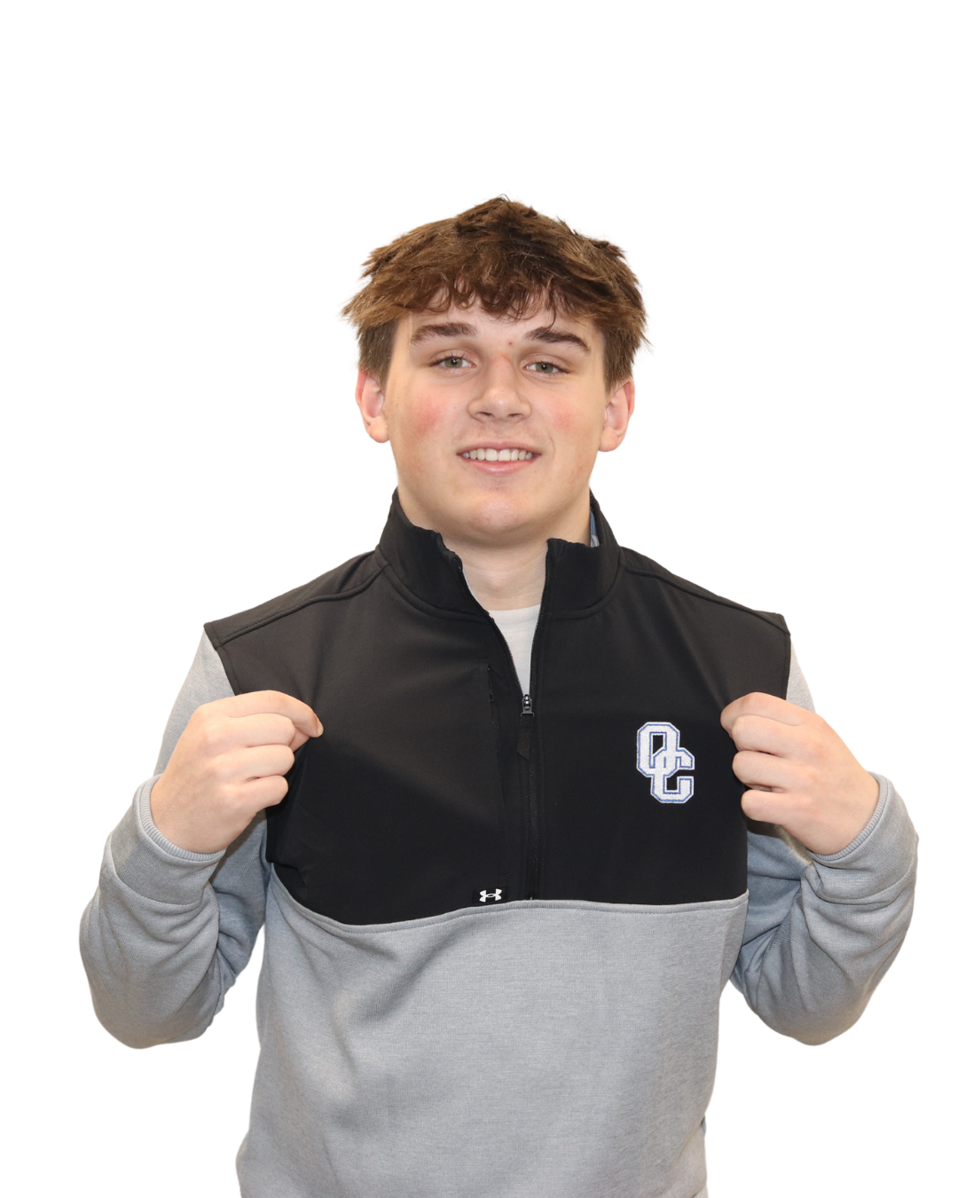 UA White-Drive Storm Sweater Fleece (UA1387121)