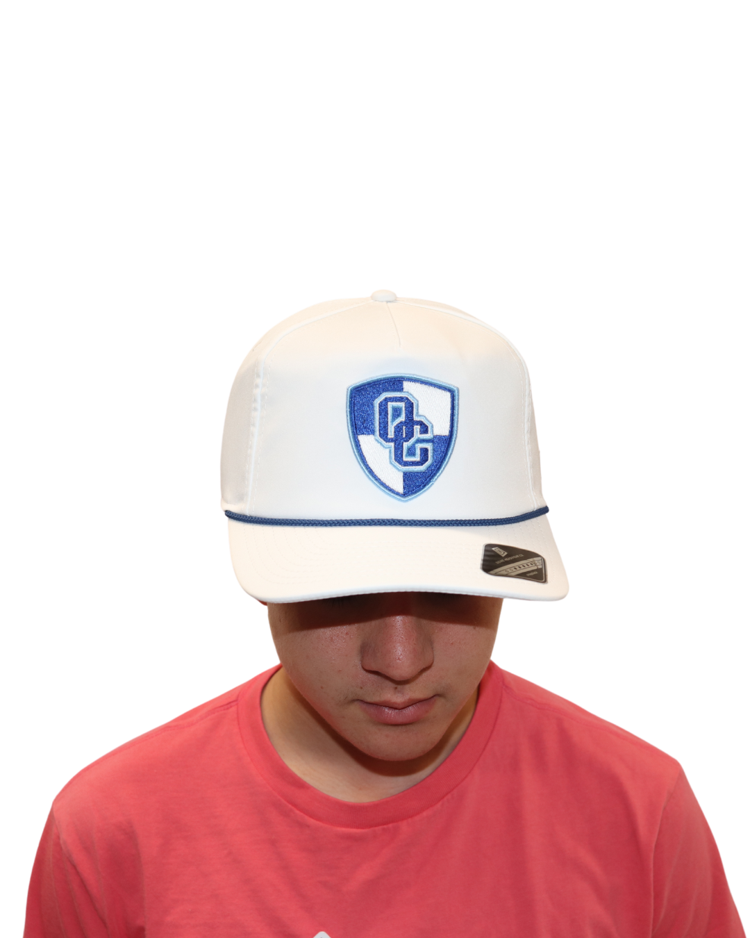 Dome 5-Panel Shield Hat White (LIV-200VR)