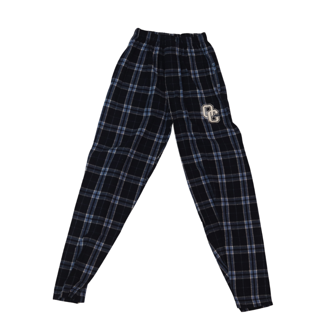 Flannel Pajama Pants (Navy/Columbia)