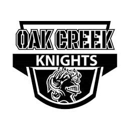 Black/White Knights Decal (5x5in)