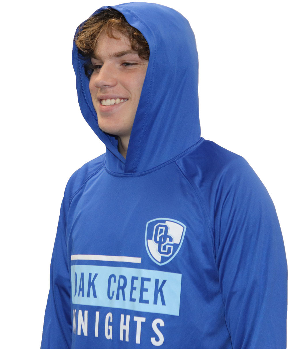 Long Sleeved Hooded Shirt