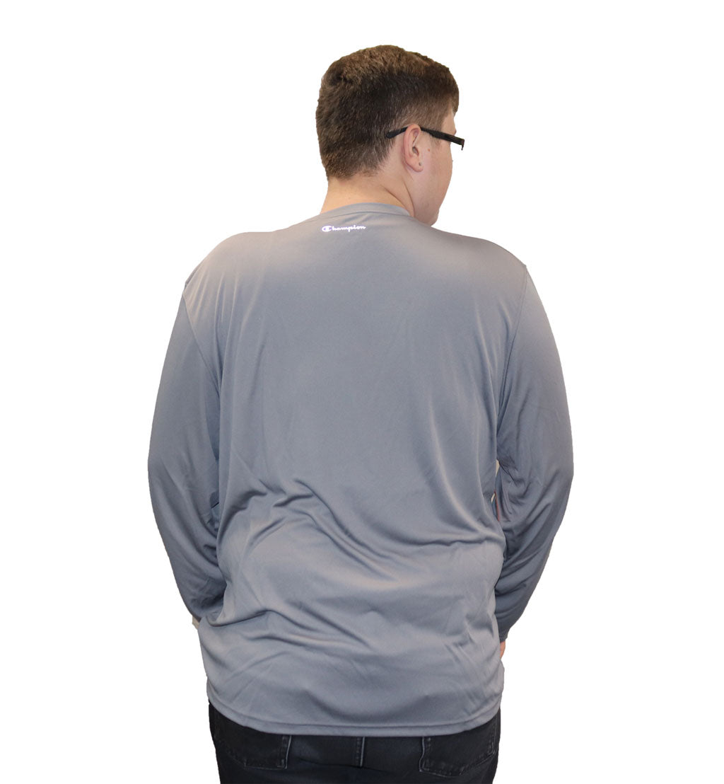 Champion Stone Gray Long Sleeve Shirt
