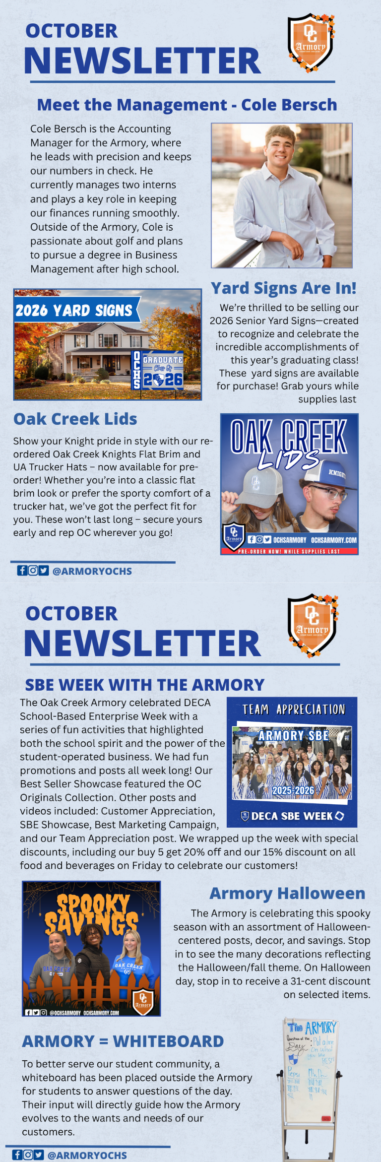 October Newsletter