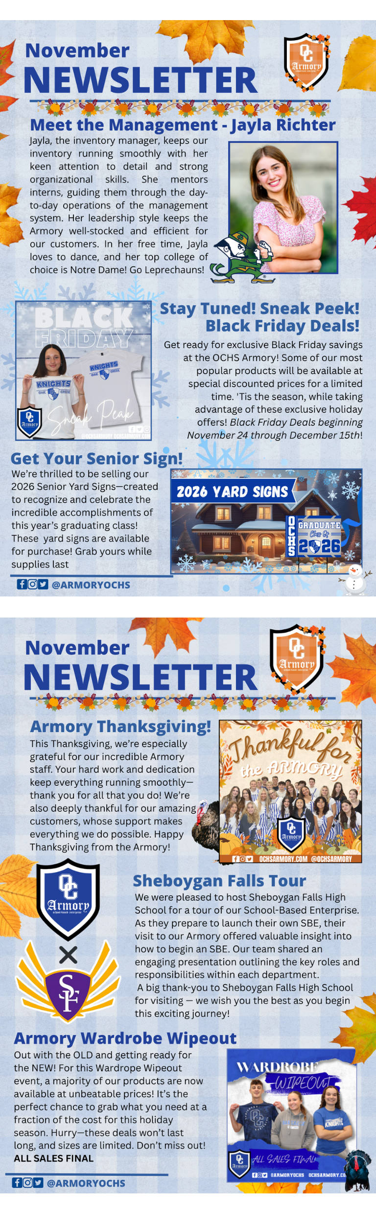 November Newsletter