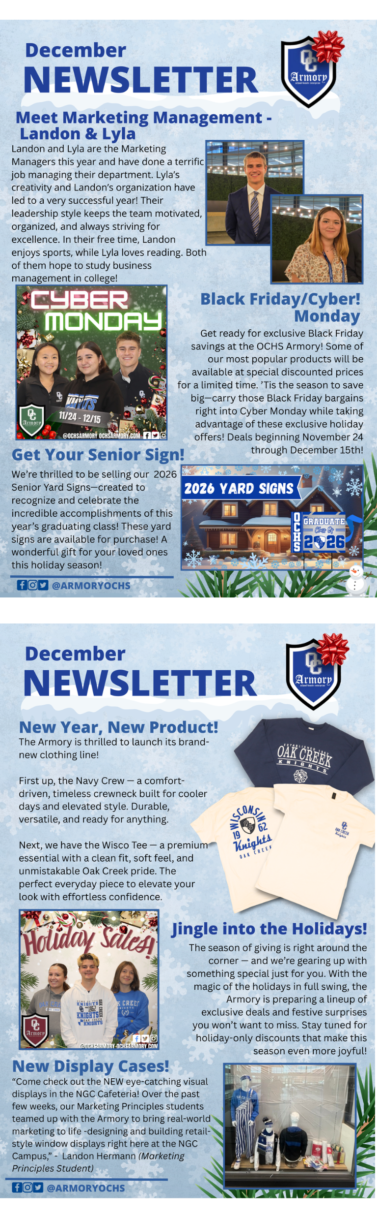 December Newsletter