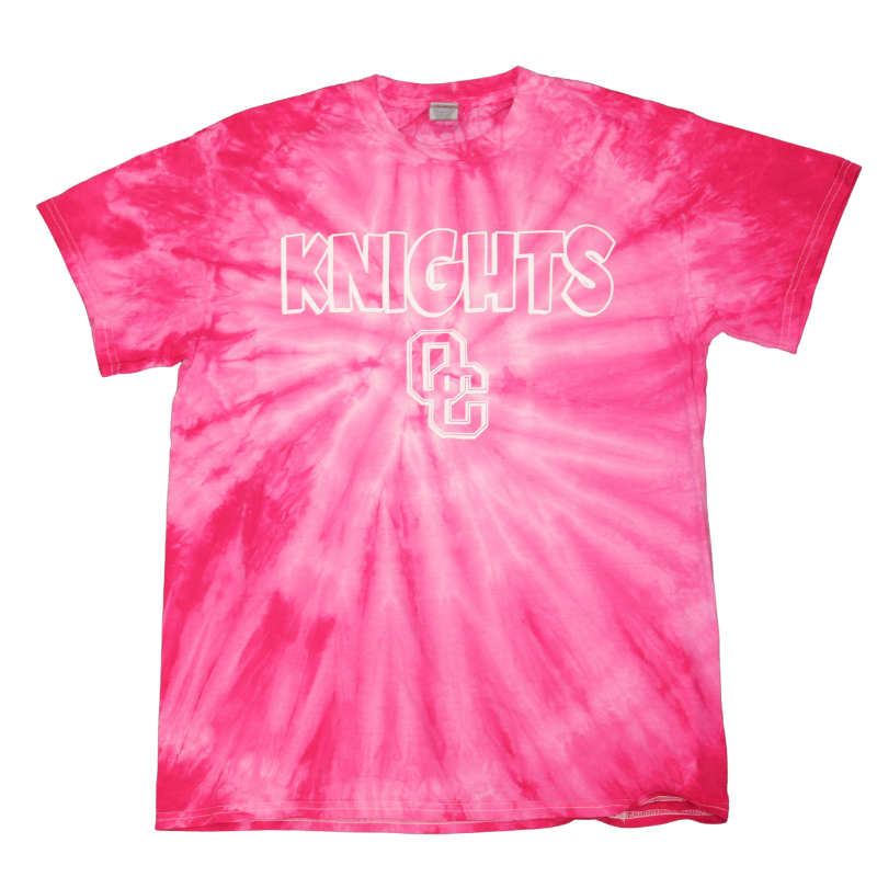 Pink Tie Dye Shirt for Breast Cancer Awareness Month