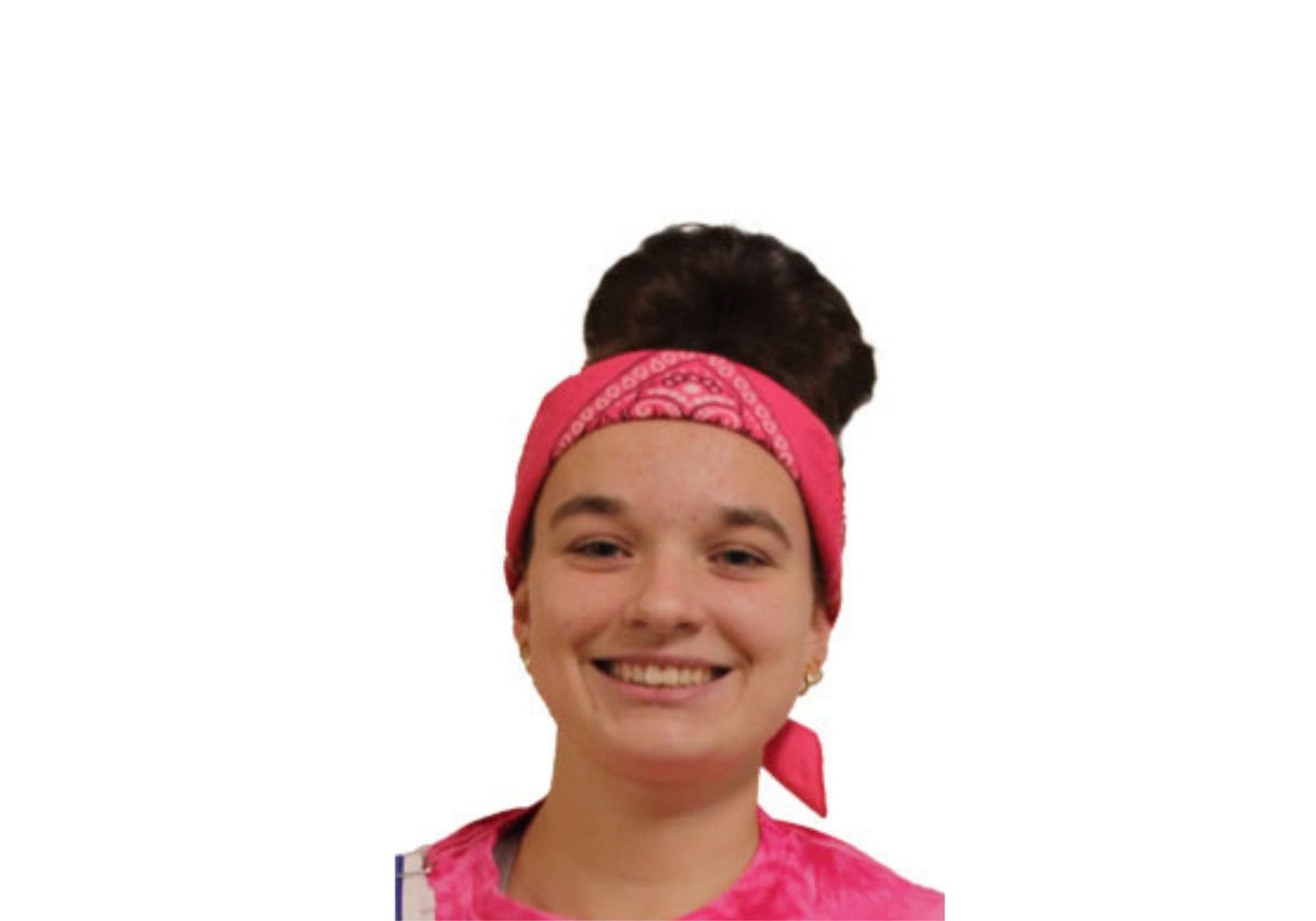 Pink Bandana for Breast Cancer Awareness Month