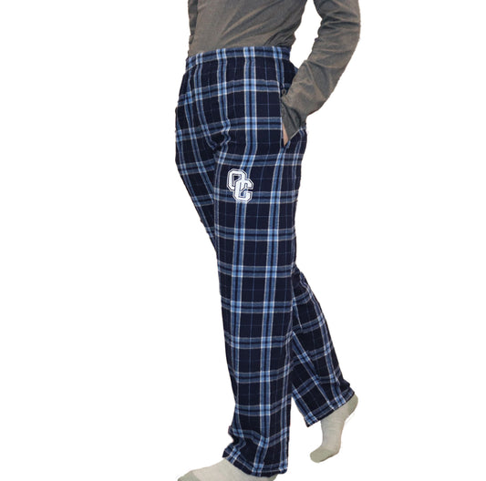 Flannel Pajama Pants (Navy/Columbia)