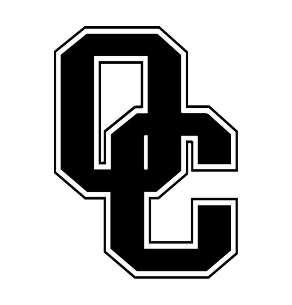 black OC sticker